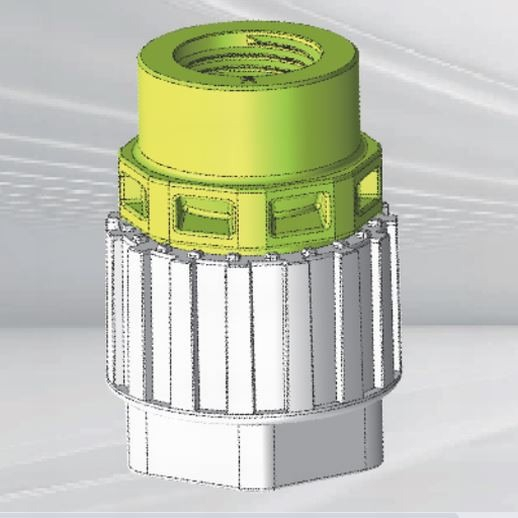 Jenis Lengan Adaptor PFA Adaptor