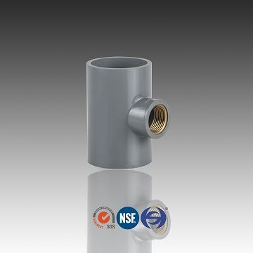 T filettato in ottone rame CPVC