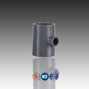PVC Reducer Tee PN16, dopasowanie zmniejszania ciśnienia