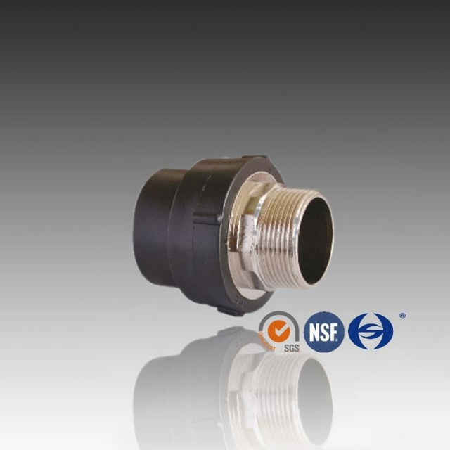 Socket Fusion PE Hexagonal Male Coupling