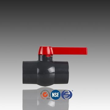 PVC Socket Ball Valve Jin, Astm ISO Standard