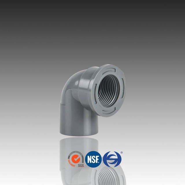 JIS PVC Θηλυκός αγκώνας 90&deg; TS