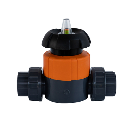 Membr&aacute;nov&yacute; ventil z PVC True Standard JIN/DIN/ASTM