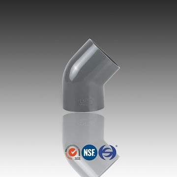 PVC Pipe Elbow 90 Bends，Polyvinylchloride Plastic Fitting