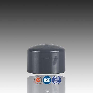 PVC SCH80 usando en la tapa del extremo para tuber&iacute;a