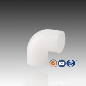 Socket Fusion PVDF-elleboog 90 graden