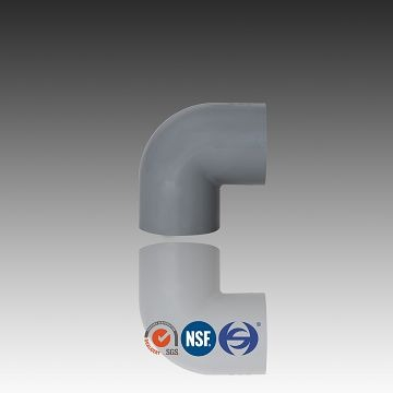 SCH 80 CPVC PIPE ESURAN 90 DEGARE, PLASTIK 4 INCH