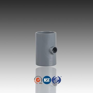 گرم پانی کے لیے CPVC کم کرنے والی ٹی