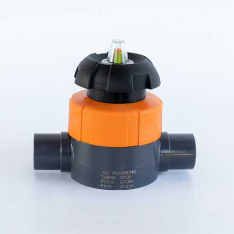 PVC z&aacute;suvkov&yacute; membr&aacute;nov&yacute; ventil JIN/DIN/ASTM Standard