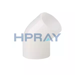 बट फ्यूजन पीवीडीएफ 45 डिग्री कोहनी