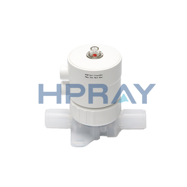 PFA Pneumatic Diaphragm Valve (សម្រាប់ CMP Slurry)
